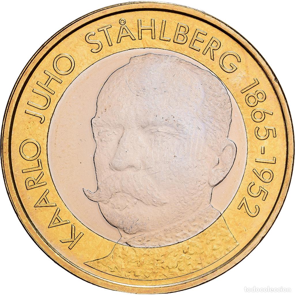 Monedas antiguas de Europa: [#1530172] Finlandia, 5 Euro, BU, 2016, Bimet&aacute;lico, SC