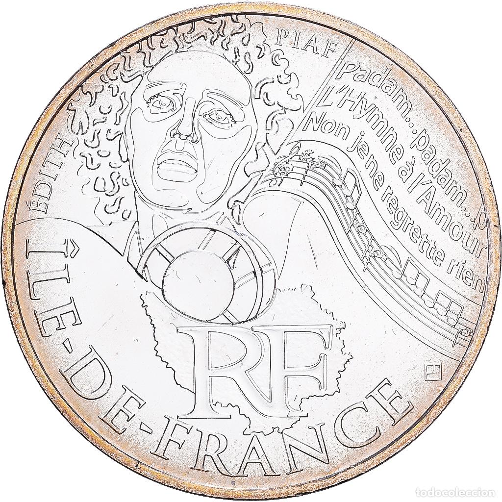 Monedas antiguas de Europa: [#1530148] Francia, 10 Euro, Ile De France, 2012, Plata, SC