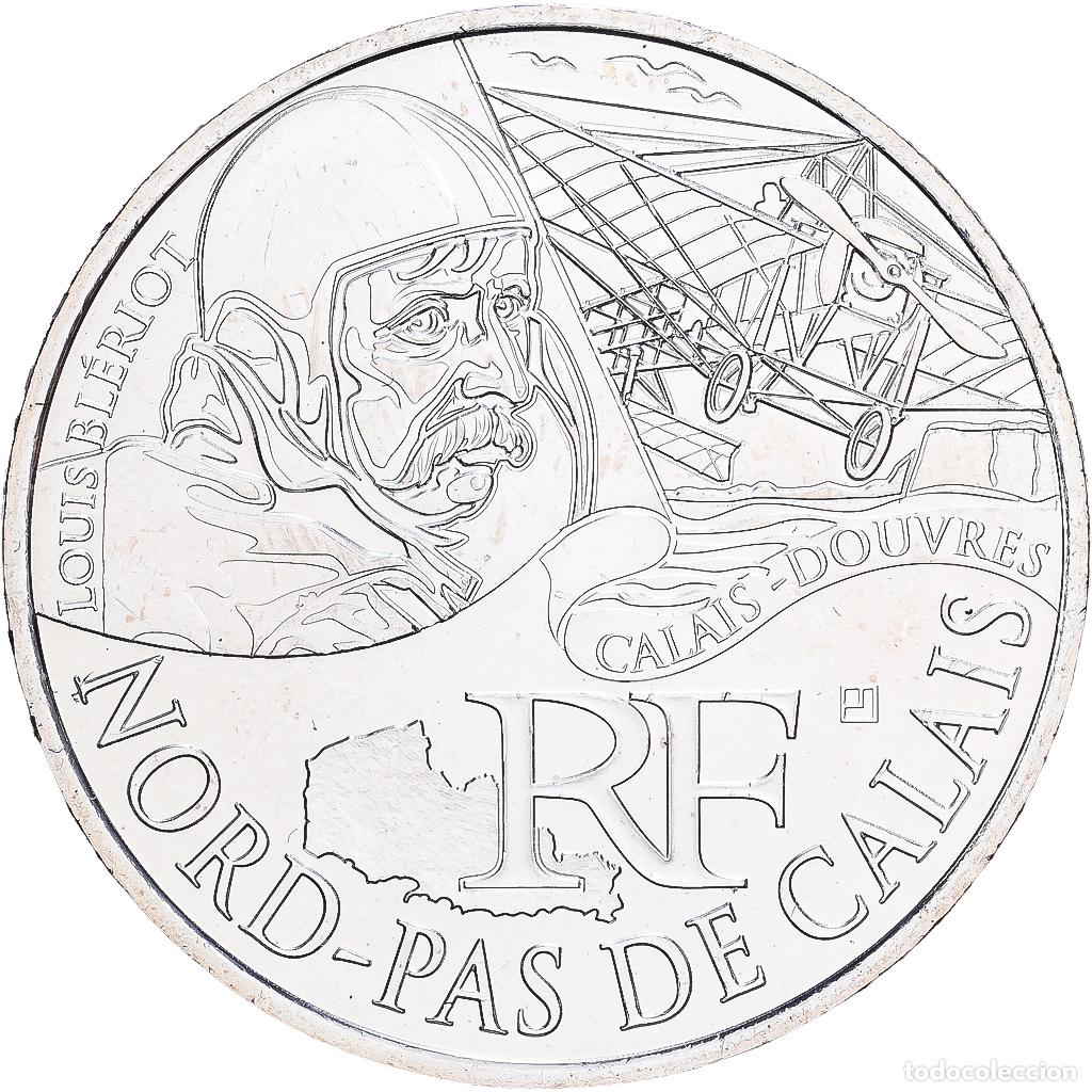 Monedas antiguas de Europa: [#1530150] Francia, 10 Euro, Nord-Pas De Calais, 2012, Paris, Plata, SC, Gadoury:EU514