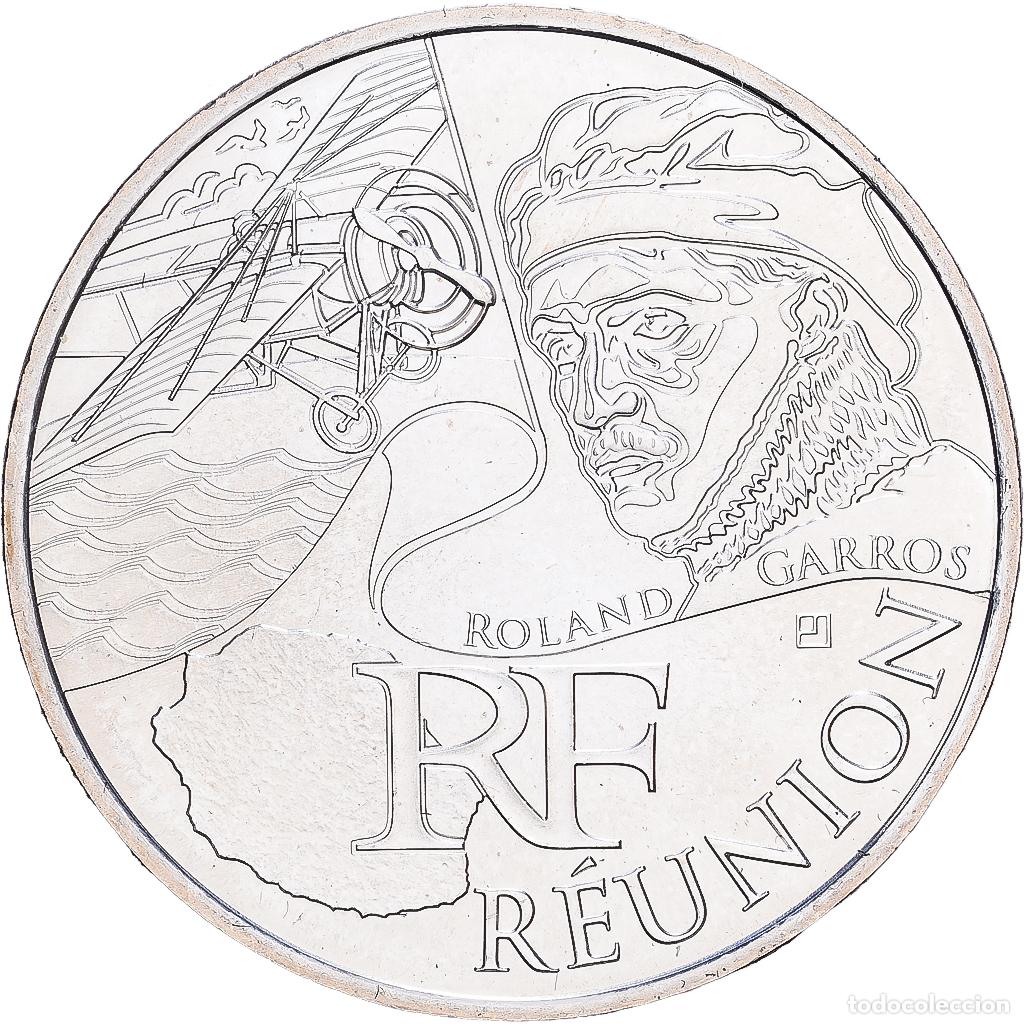 Monedas antiguas de Europa: [#1530162] Francia, 10 Euro, R&eacute;union, 2012, Plata, SC, KM:1885