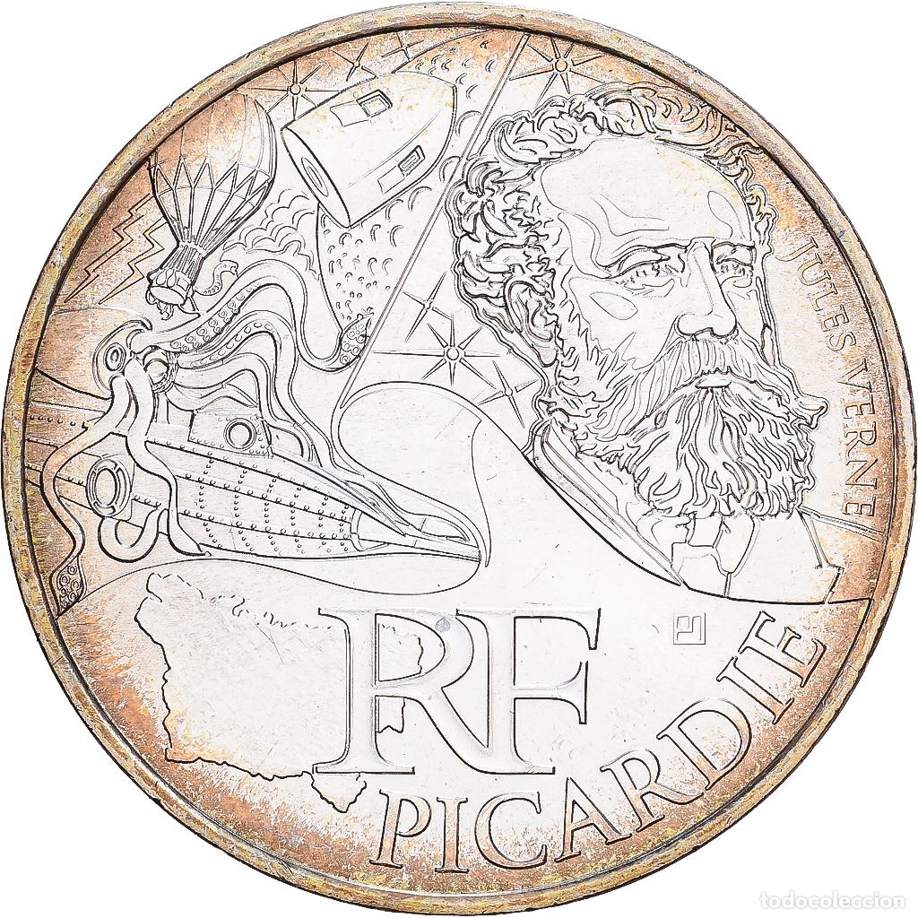 Monedas antiguas de Europa: [#1530161] Francia, 10 Euro, Picardie, 2012, Plata, SC, KM:1882