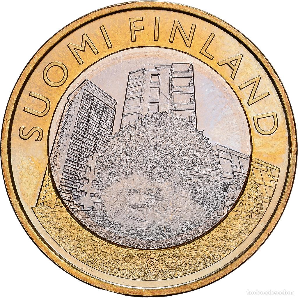 Monedas antiguas de Europa: [#1530180] Finlandia, 5 Euro, 2015, Bimet&aacute;lico, SC, KM:New