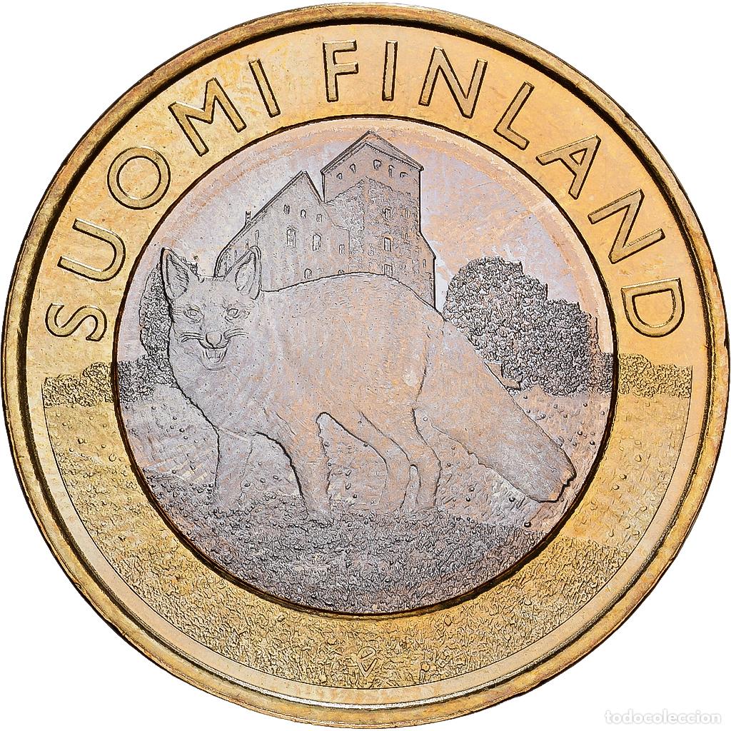 Monedas antiguas de Europa: [#1530187] Finlandia, 5 Euro, 2014, Vantaa, Bimet&aacute;lico, FDC
