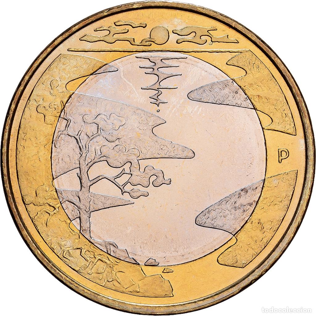 Monedas antiguas de Europa: [#1530195] Finlandia, 5 Euro, Summer, 2013, Vantaa, Bimet&aacute;lico, SC