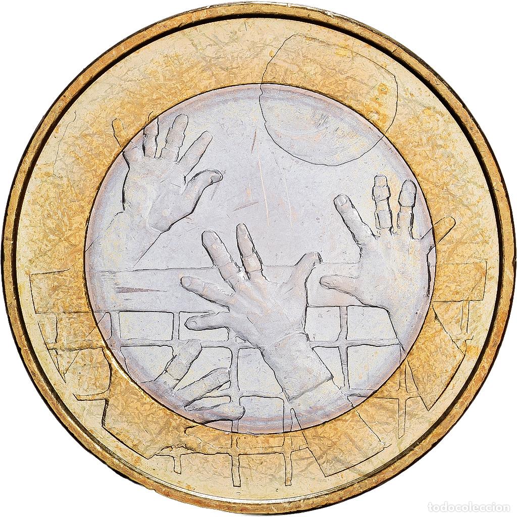 Monedas antiguas de Europa: [#1530178] Finlandia, 5 Euro, Volleyball, 2015, SC, Bimet&aacute;lico