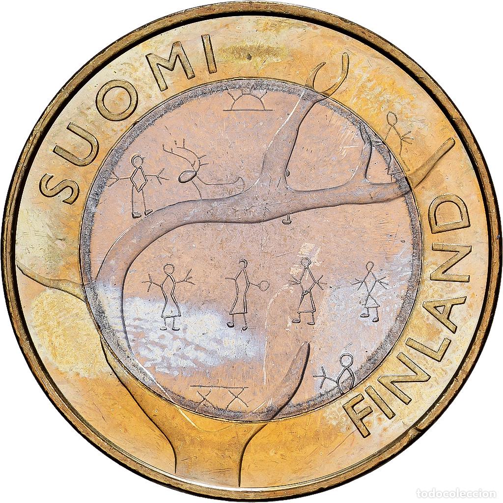 Monedas antiguas de Europa: [#1530213] Finlandia, 5 Euro, Province de Laponie, 2011, SC, Bimet&aacute;lico, KM:170