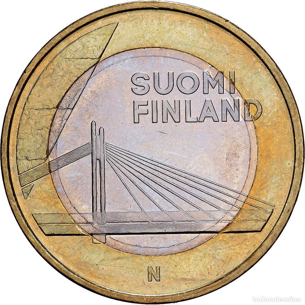 Monedas antiguas de Europa: [#1530204] Finlandia, 5 Euro, 2012, Vantaa, EBC+, Bimet&aacute;lico, KM:192