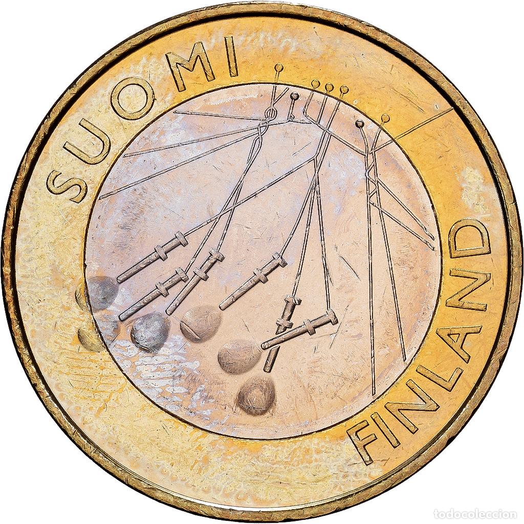 Monedas antiguas de Europa: [#1530217] Finlandia, 5 Euro, 2010, Vantaa, EBC+, Bimet&aacute;lico, KM:156