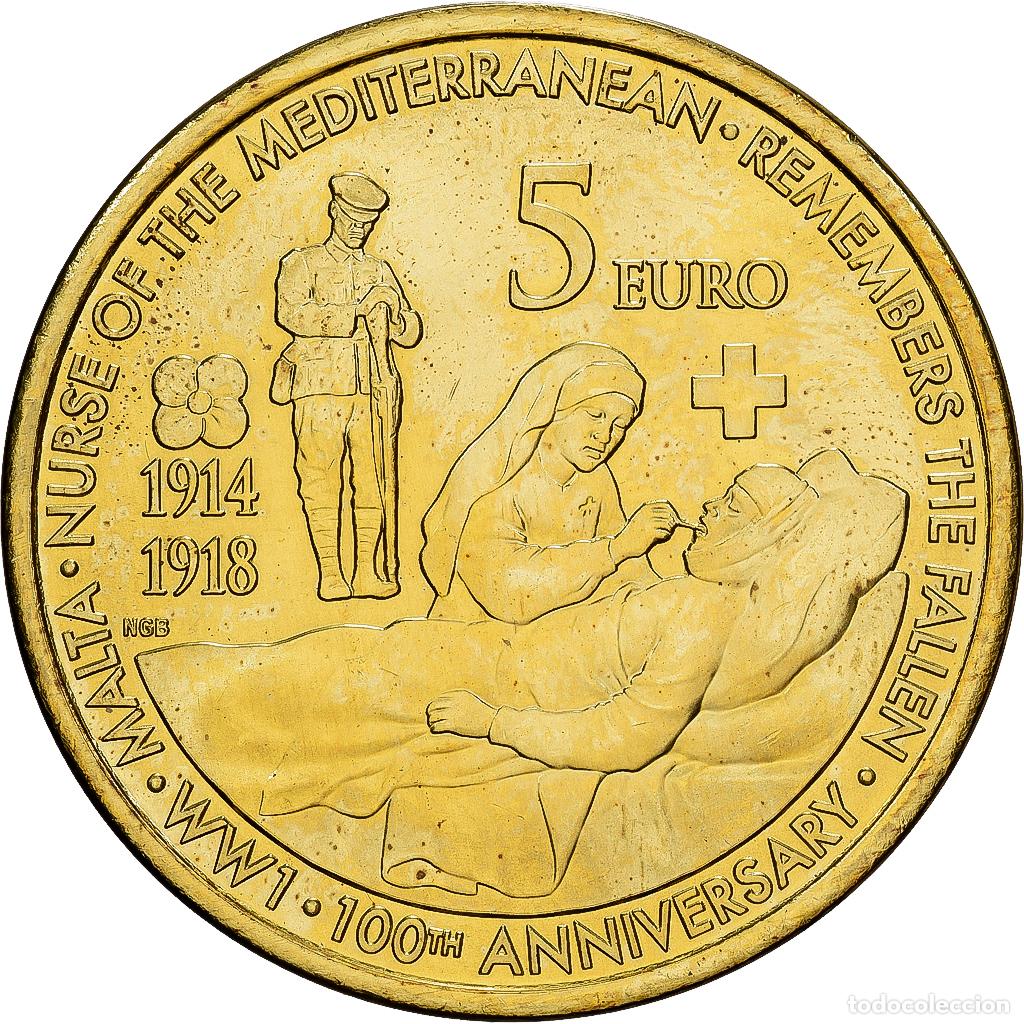 Monedas antiguas de Europa: [#1530219] Malta, 5 Euro, 2014, SC, Lat&oacute;n