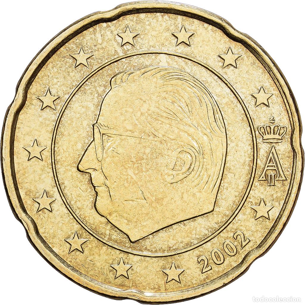 Monedas antiguas de Europa: [#1530140] B&eacute;lgica, 20 Centimes, 2002, Brussels, Nordic gold, MBC, KM:228