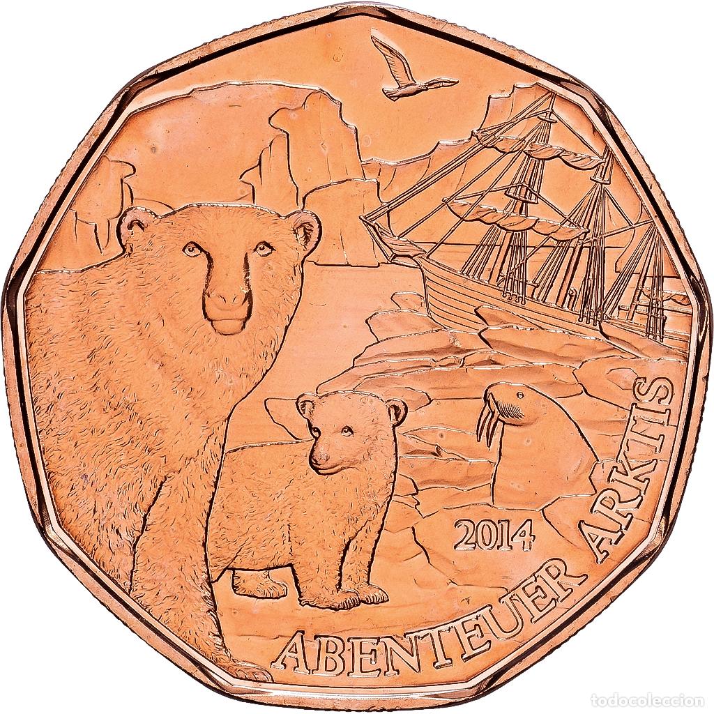 Monedas antiguas de Europa: [#1530221] Moneda, Austria, 5 Euro, 2014, Vienna, FDC, Cobre, KM:3231