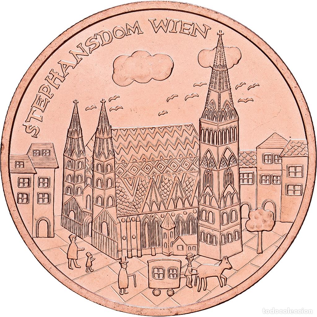 Monedas antiguas de Europa: [#1530224] Austria, 10 Euro, Stephansdom Wien, 2015, Vienna, Cobre, FDC