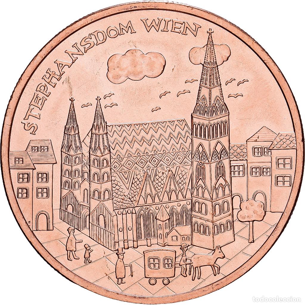 Monedas antiguas de Europa: [#1530225] Austria, 10 Euro, Stephansdom Wien, 2015, Vienna, Cobre, FDC