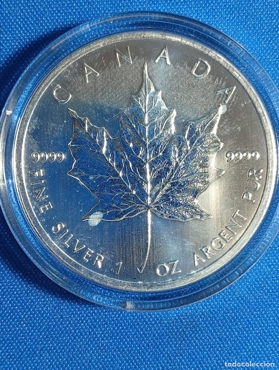 Monedas antiguas de Europa: Onza de plata 9999 Hoja de Arce Canad&aacute; a&ntilde;o: 2013