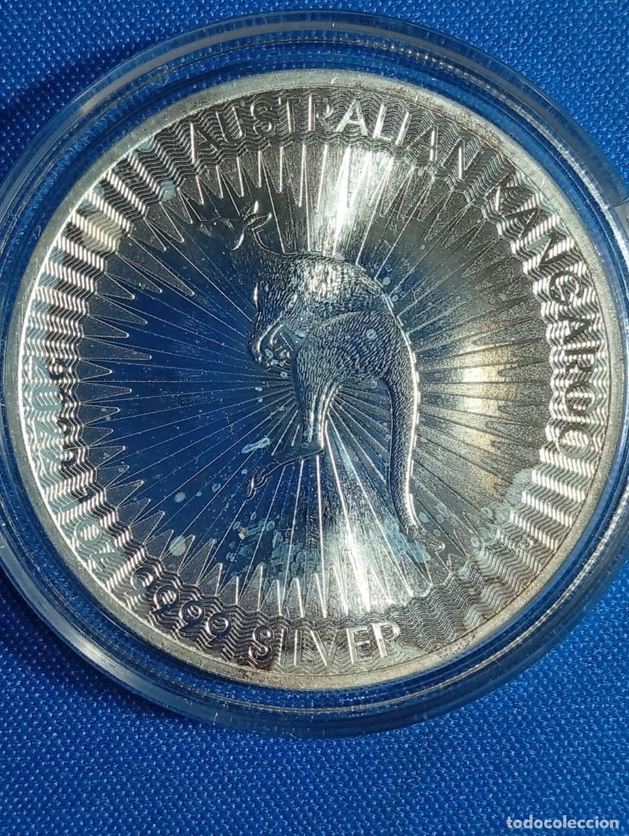 Monedas antiguas de Europa: Onza de plata 9999 Canguro de Australia a&ntilde;o: 2022