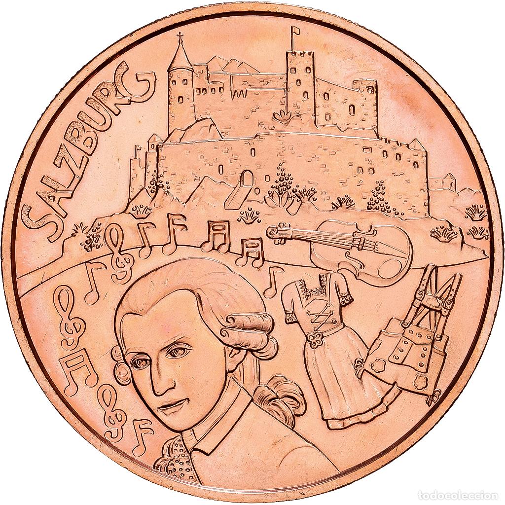 Monedas antiguas de Europa: [#1530227] Austria, 10 Euro, Salzburg, 2014, Vienna, Cobre, FDC