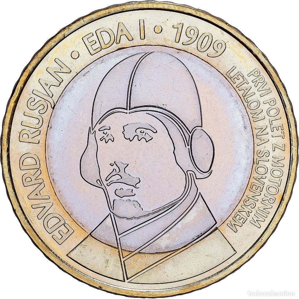Monedas antiguas de Europa: [#1530229] Eslovenia, 3 Euro, 2009, Vantaa, FDC, Bimet&aacute;lico, KM:85