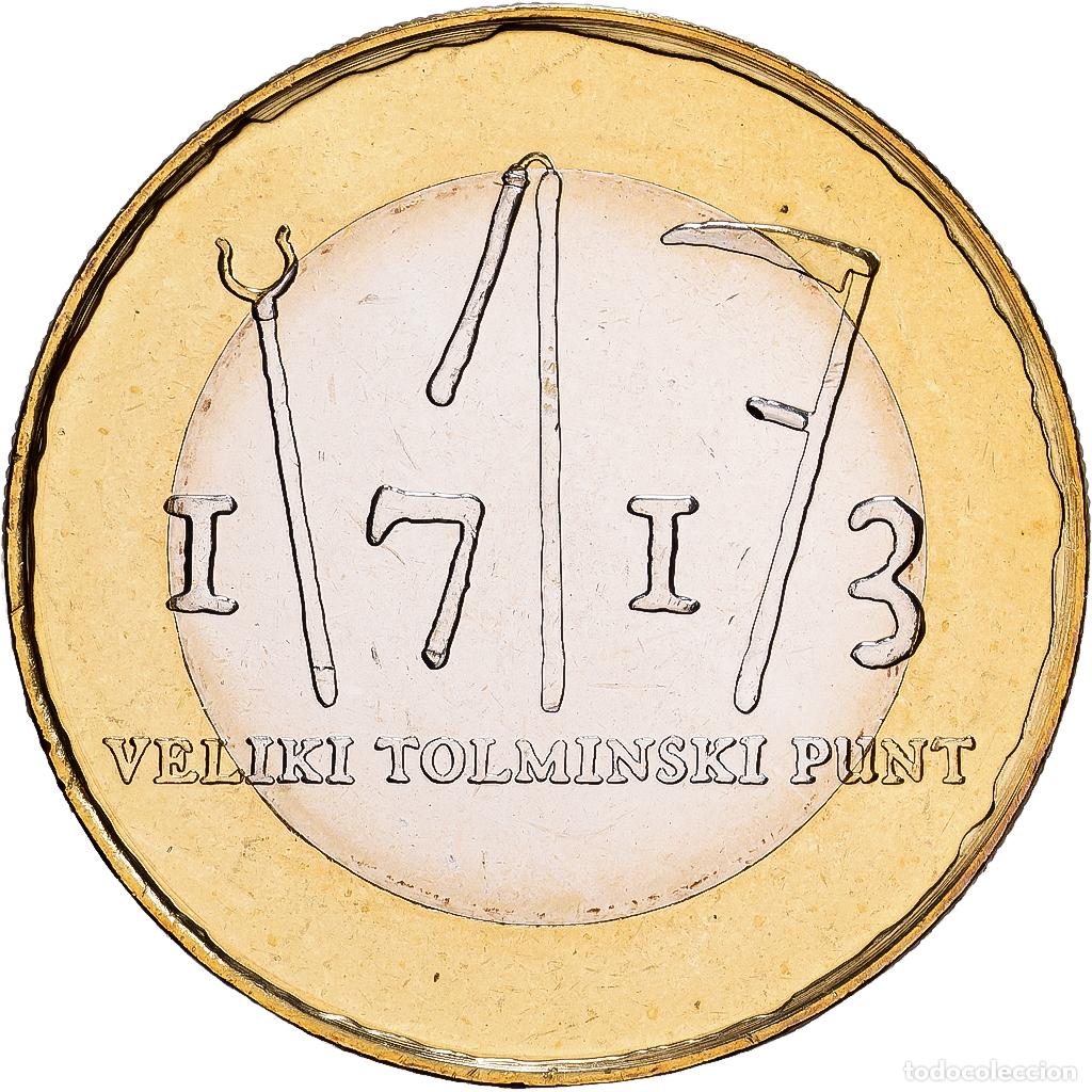 Monedas antiguas de Europa: [#1530235] Eslovenia, 3 Euro, 2013, SC, Bimet&aacute;lico, KM:108