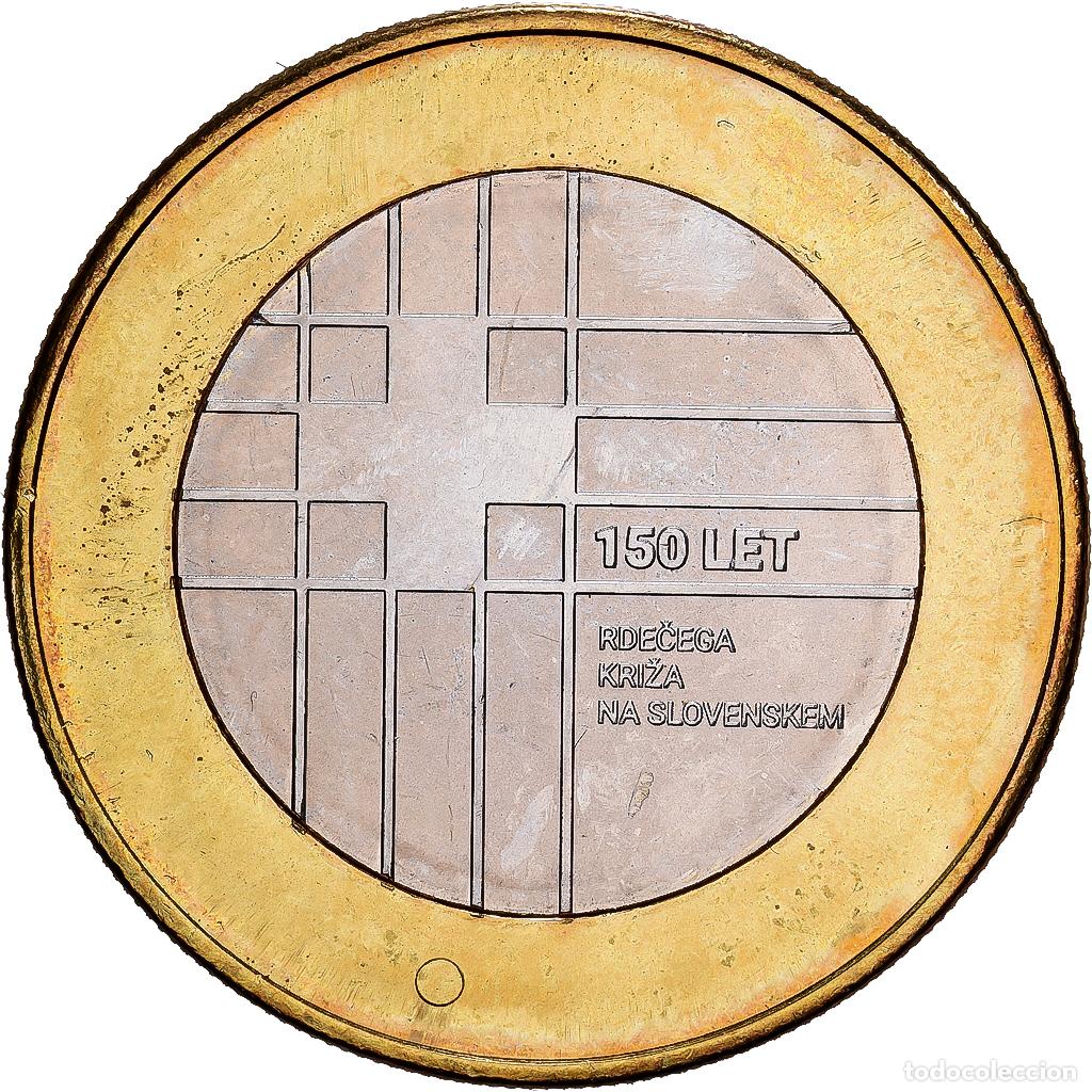Monedas antiguas de Europa: [#1530238] Eslovenia, 3 Euro, 2016, Bimet&aacute;lico, EBC