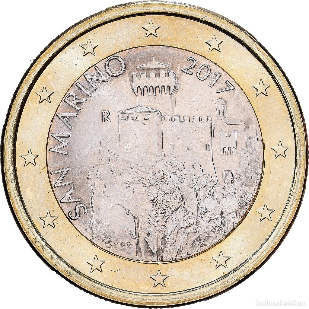 Monedas antiguas de Europa: [#1530259] San Marino, 1 Euro, 2017, Bimet&aacute;lico, SC