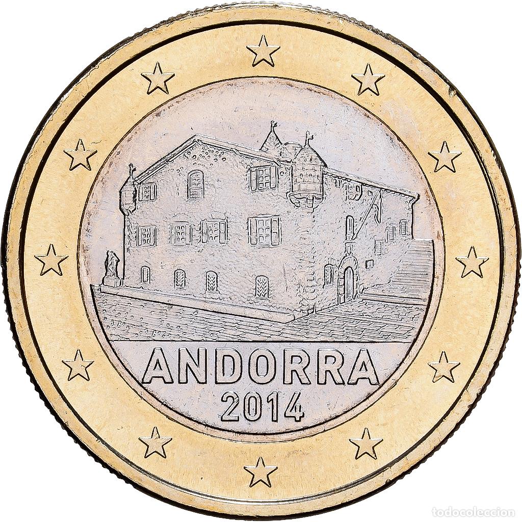Monedas antiguas de Europa: [#1530260] Andorra, 1 Euro, 2014, Bimet&aacute;lico, SC, KM:526