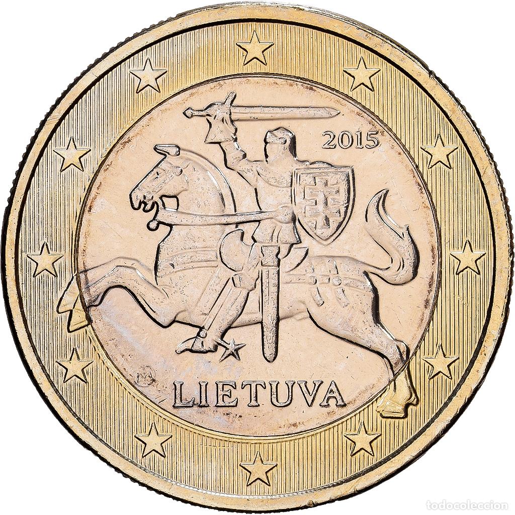 Monedas antiguas de Europa: [#1530270] Lituania, Euro, 2015, Vilnius, BU, FDC, Bimet&aacute;lico, KM:211