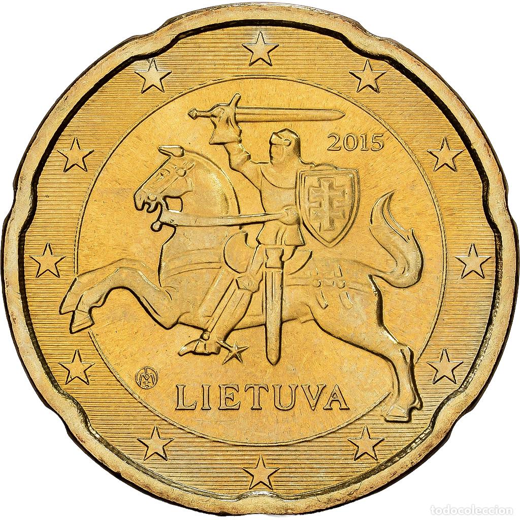Monedas antiguas de Europa: [#1530268] Lituania, 20 Euro Cent, BU, 2015, Lat&oacute;n, EBC, KM:209