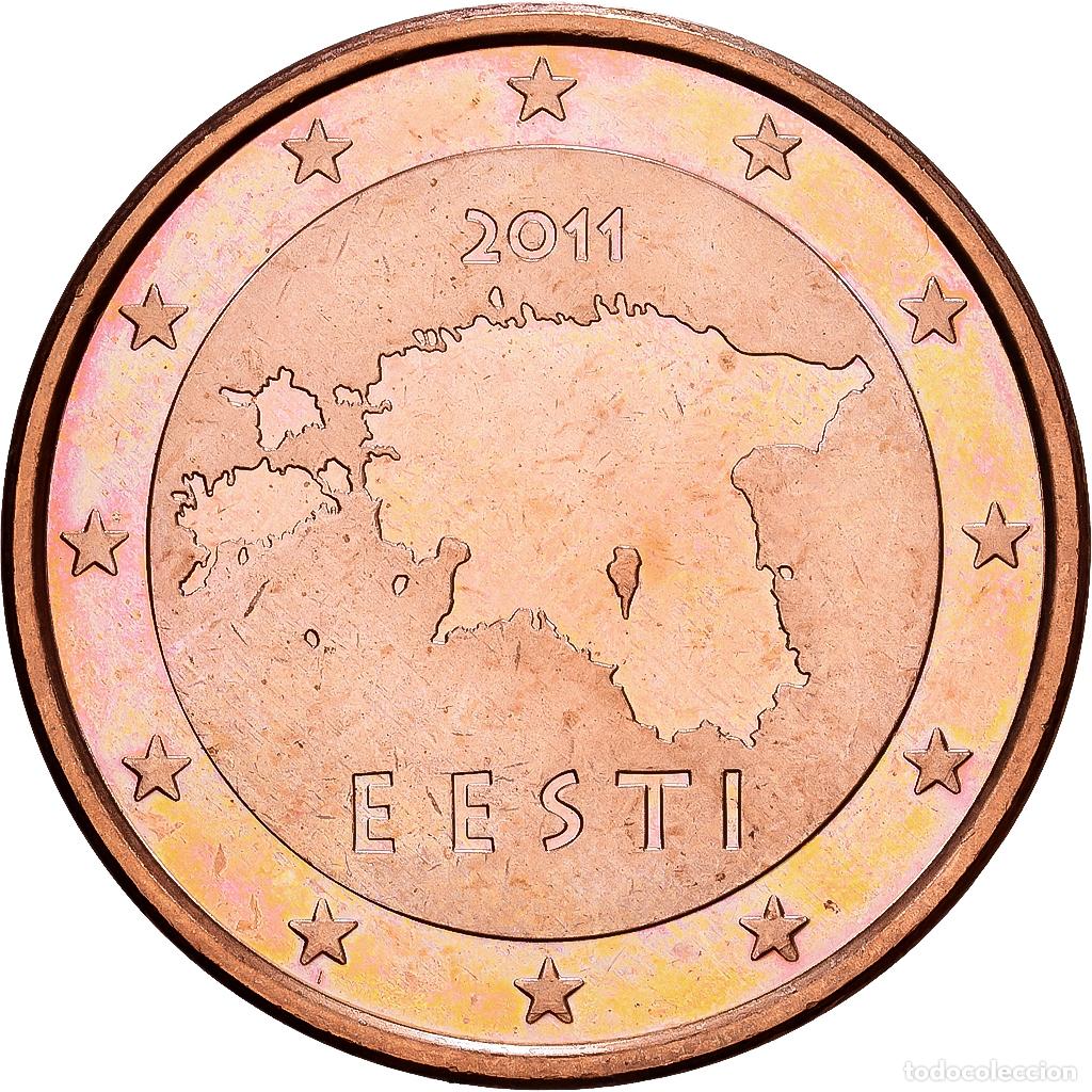 Monedas antiguas de Europa: [#1530281] Estonia, 5 Euro Cent, 2011, Vantaa, SC+, Cobre chapado en acero, KM:63