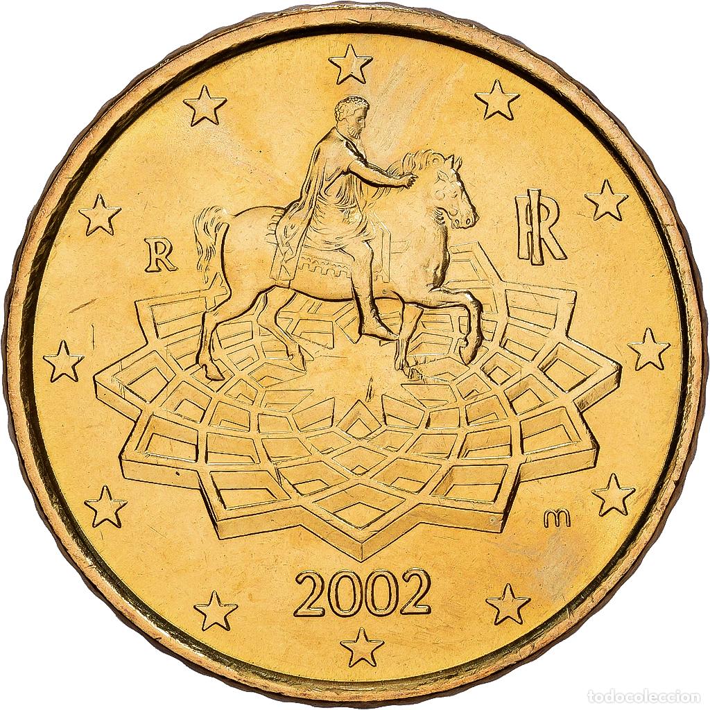 Monedas antiguas de Europa: [#1530311] Italia, 50 Euro Cent, 2002, FDC, Lat&oacute;n, KM:215