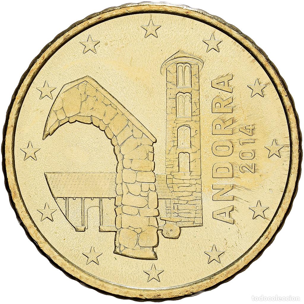 Monedas antiguas de Europa: [#1530292] Andorra, 50 Euro Cent, 2014, Lat&oacute;n, SC+, KM:New