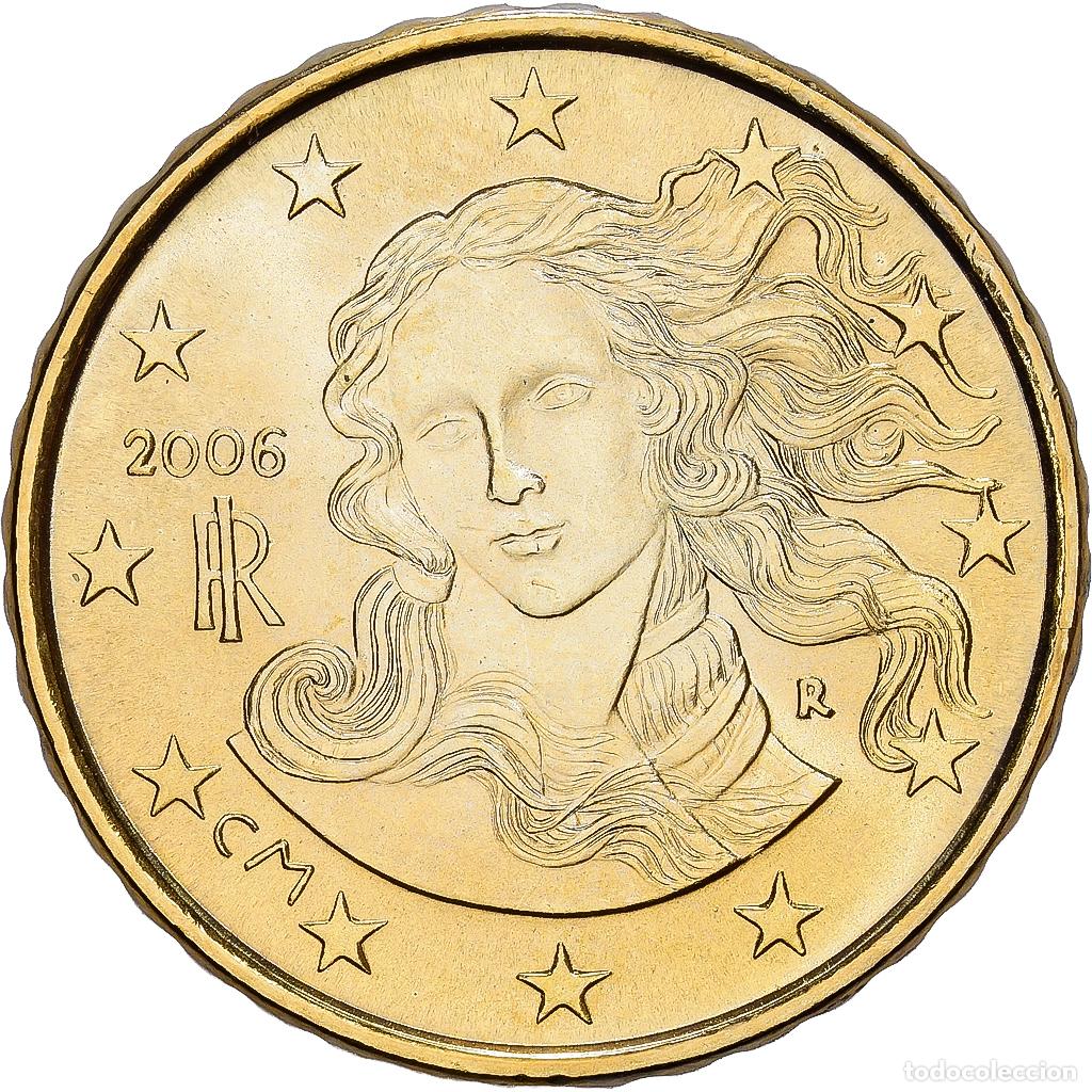 Monedas antiguas de Europa: [#1530316] Italia, 10 Centimes, 2006, Rome, Nordic gold, SC