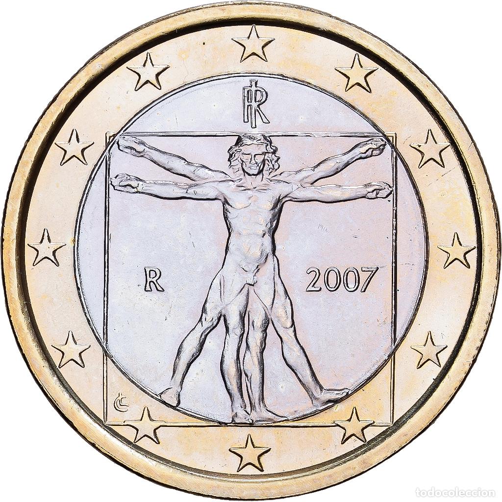 Monedas antiguas de Europa: [#1530319] Italia, Euro, 2007, SC, Bimet&aacute;lico, KM:216