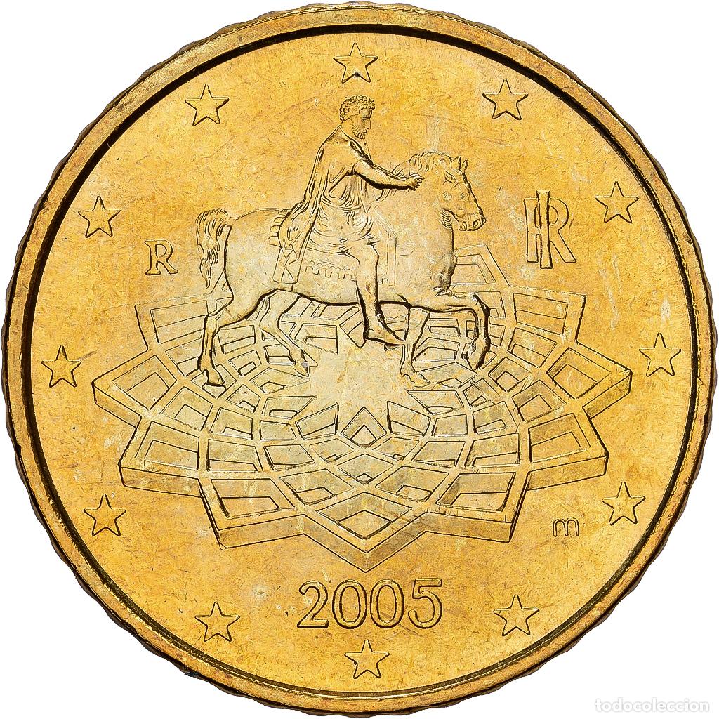 Monedas antiguas de Europa: [#1530325] Italia, 50 Euro Cent, 2005, Rome, Lat&oacute;n, EBC+, KM:215