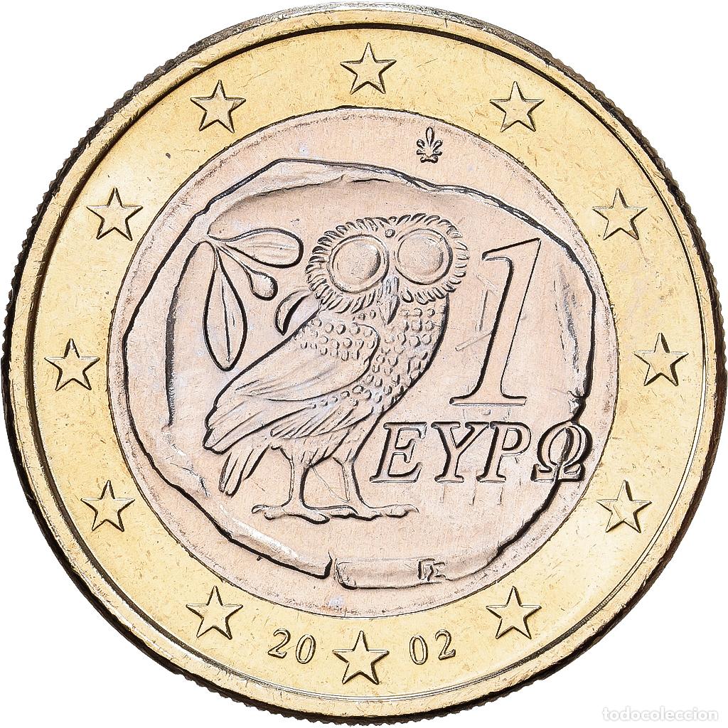 Monedas antiguas de Europa: [#1530327] Grecia, Euro, 2002, Athens, Bimet&aacute;lico, SC+, KM:187
