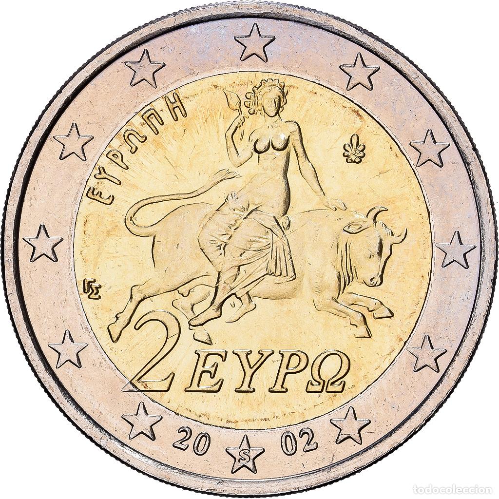 Monedas antiguas de Europa: [#1530330] Grecia, 2 Euro, 2002, Athens, Bimet&aacute;lico, SC+, KM:188