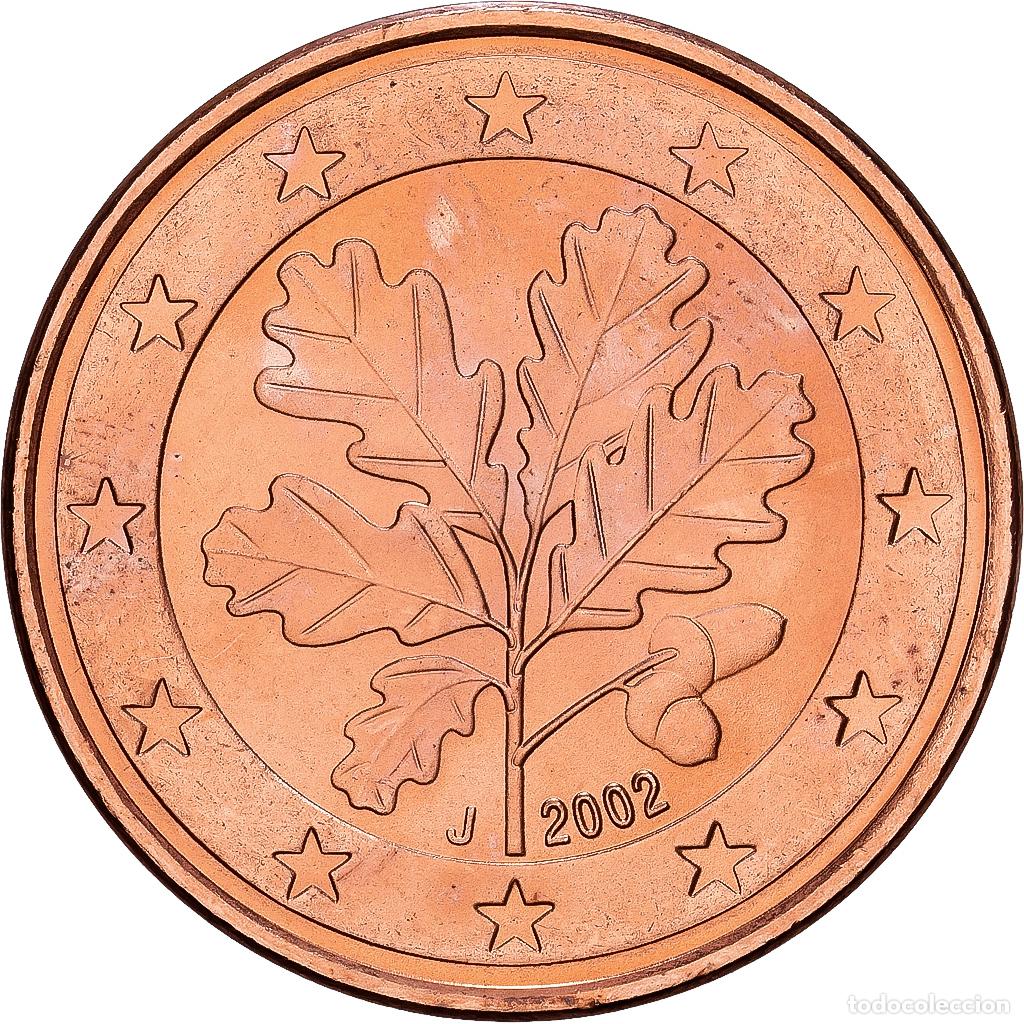 Monedas antiguas de Europa: [#1530339] Alemania, 5 Euro Cent, 2002, Hambourg, Cobre chapado en acero, SC+