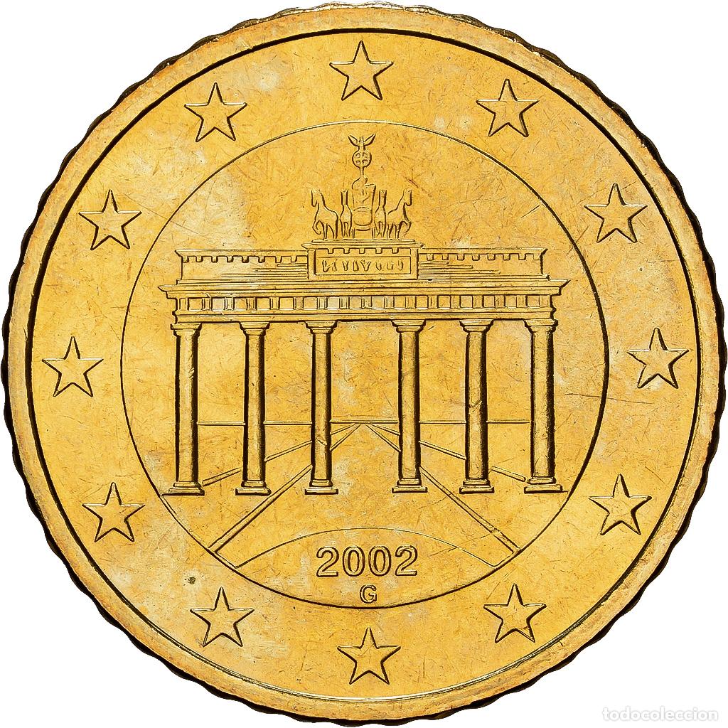 Monedas antiguas de Europa: [#1530338] Alemania, 50 Euro Cent, 2002, Karlsruhe, Nordic gold, SC+