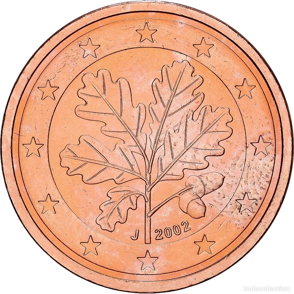 Monedas antiguas de Europa: [#1530341] Alemania, 2 Euro Cent, 2002, Hambourg, Cobre chapado en acero, SC+