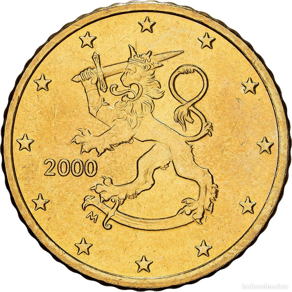 Monedas antiguas de Europa: [#1530350] Finlandia, 50 Centimes, 2000, Vantaa, Nordic gold, FDC, KM:103