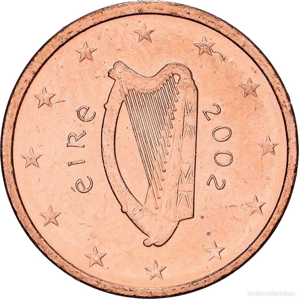 Monedas antiguas de Europa: [#1530352] REP&Uacute;BLICA DE IRLANDA, Euro Cent, 2002, Dublin, Cobre chapado en acero, SC+