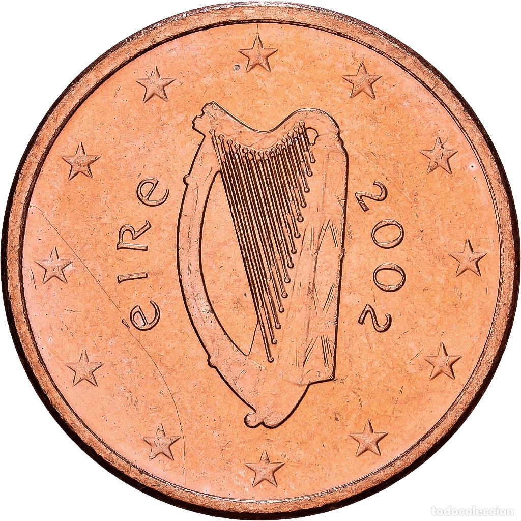 Monedas antiguas de Europa: [#1530355] REP&Uacute;BLICA DE IRLANDA, 5 Euro Cent, 2002, Dublin, Cobre chapado en acero, SC+