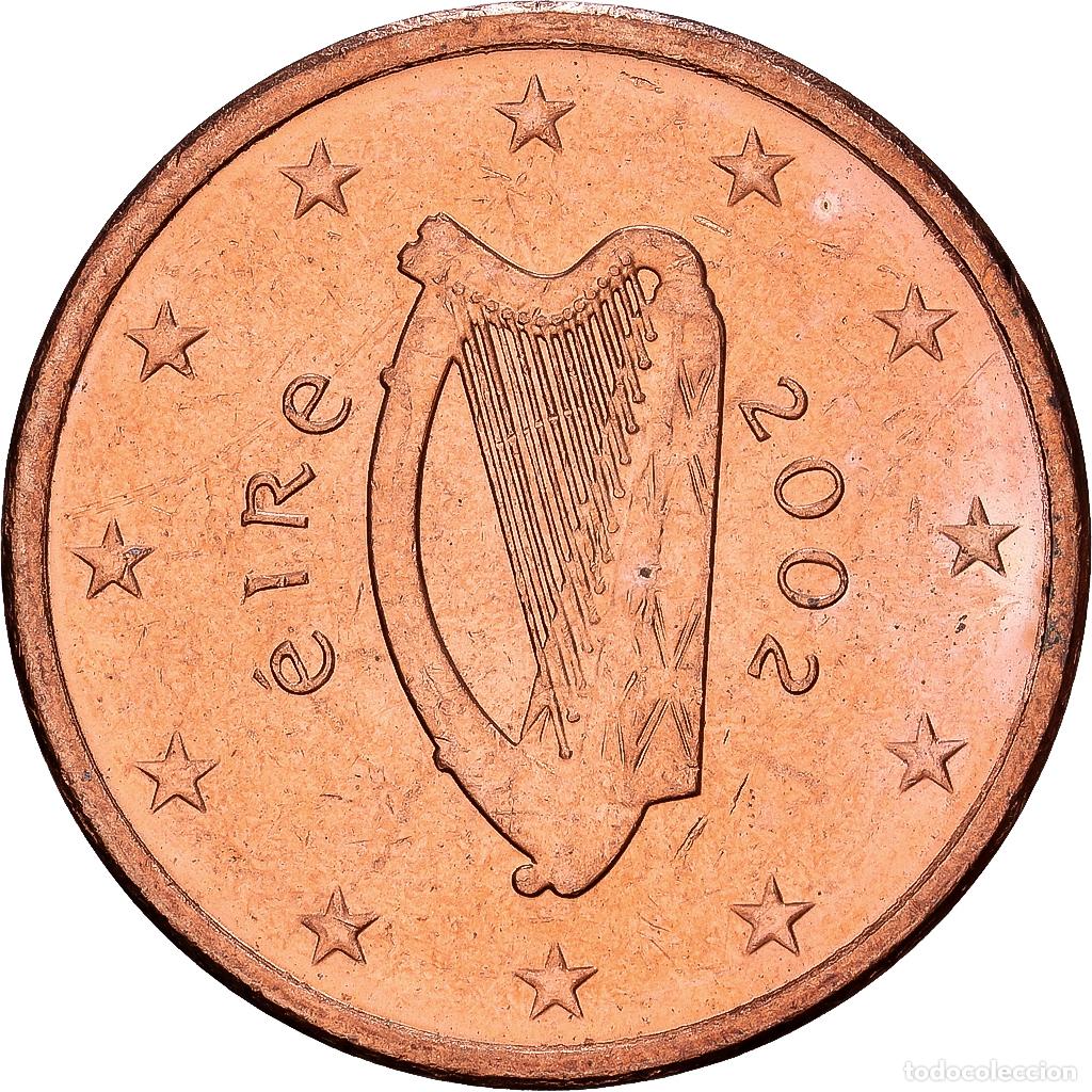 Monedas antiguas de Europa: [#1530357] REP&Uacute;BLICA DE IRLANDA, 2 Euro Cent, 2002, Dublin, Cobre chapado en acero, SC+