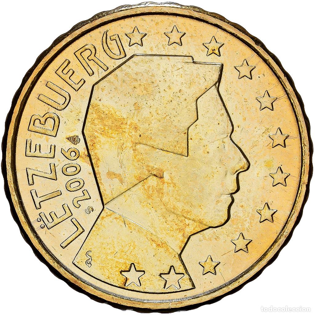 Monedas antiguas de Europa: [#1530368] Luxemburgo, Henri, 10 Euro Cent, 2006, Utrecht, Nordic gold, FDC, KM:78