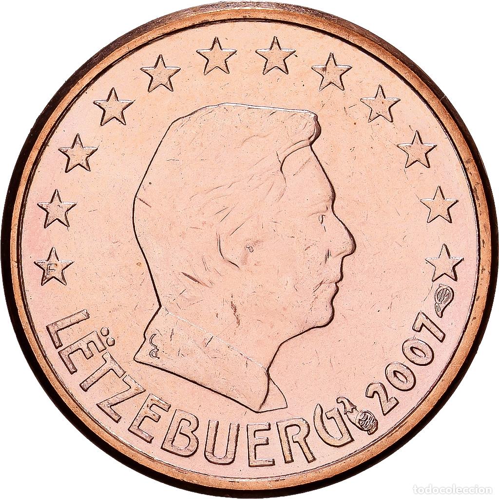 Monedas antiguas de Europa: [#1530381] Luxemburgo, Henri, Euro Cent, BU, 2007, Utrecht, Cobre chapado en acero, FDC