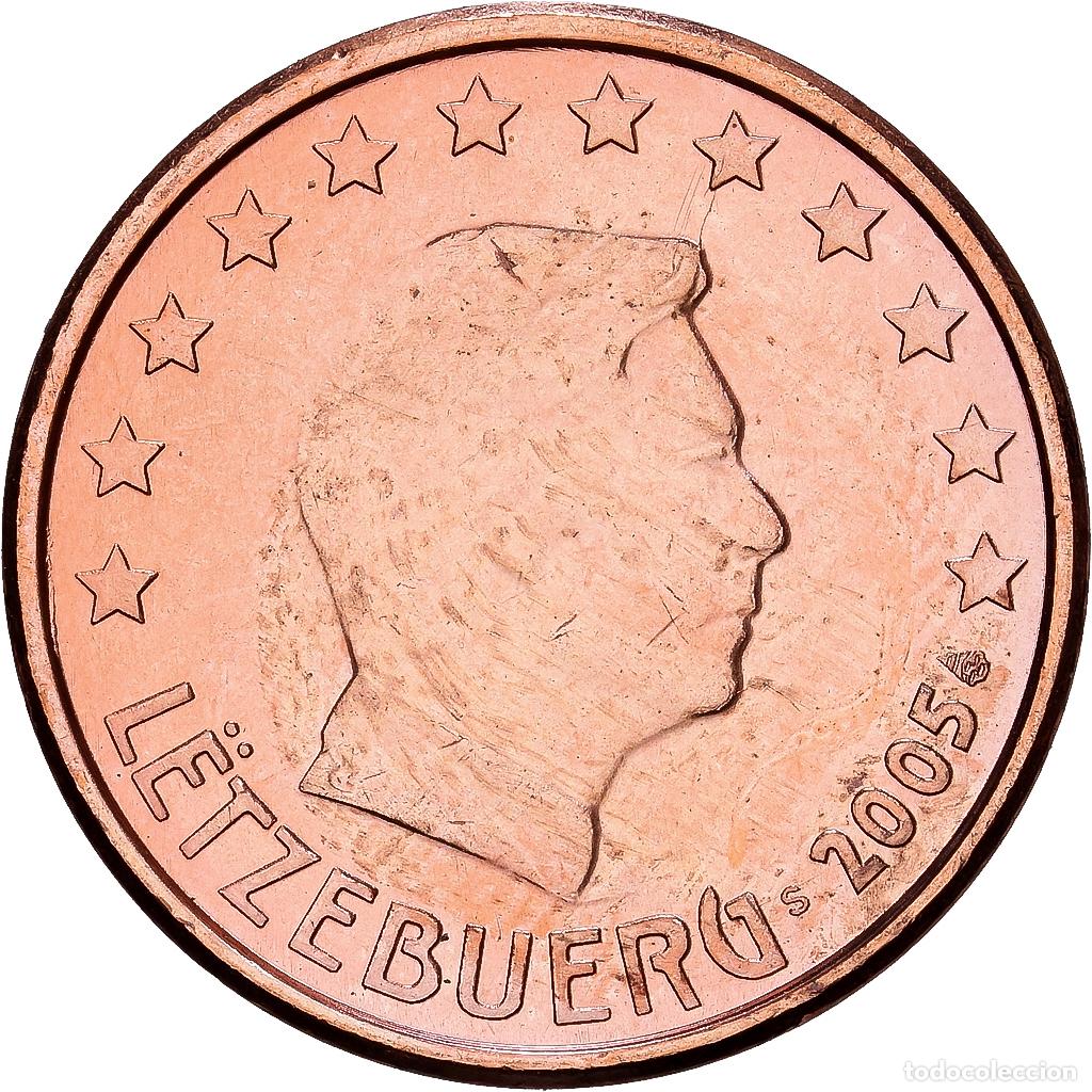 Monedas antiguas de Europa: [#1530382] Luxemburgo, Henri, Euro Cent, BU, 2005, Utrecht, Cobre chapado en acero, FDC