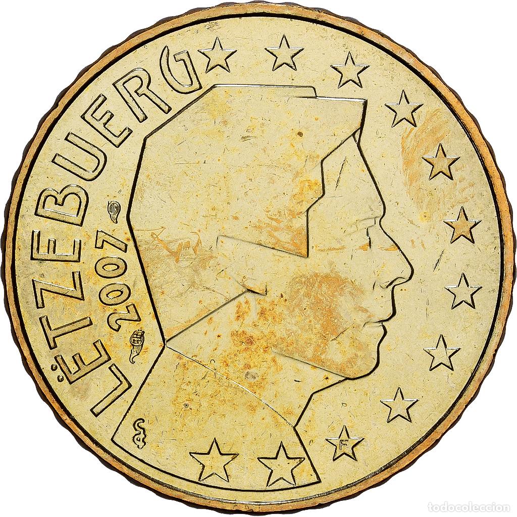 Monedas antiguas de Europa: [#1530383] Luxemburgo, 50 Centimes, 2007, Nordic gold, SC, KM:79