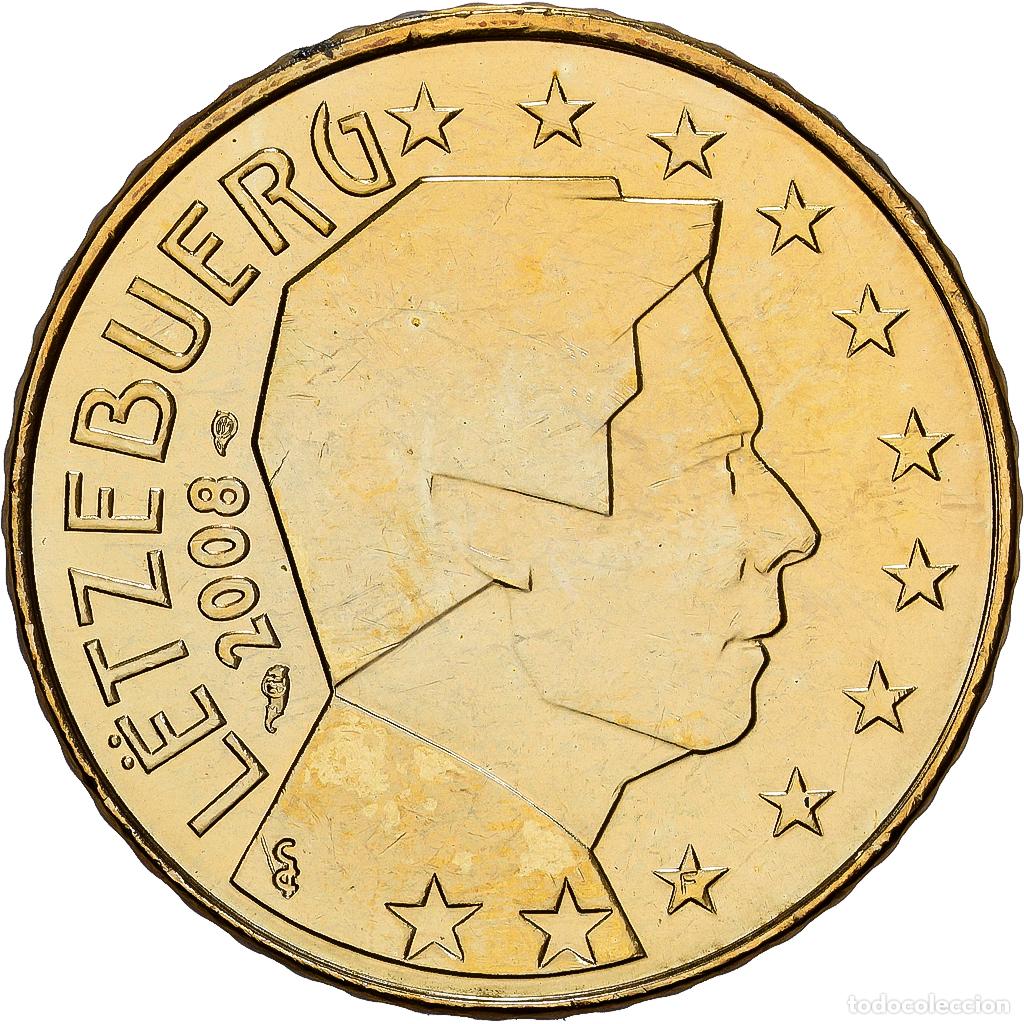 Monedas antiguas de Europa: [#1530385] Luxemburgo, 50 Centimes, 2008, Nordic gold, SC, KM:79