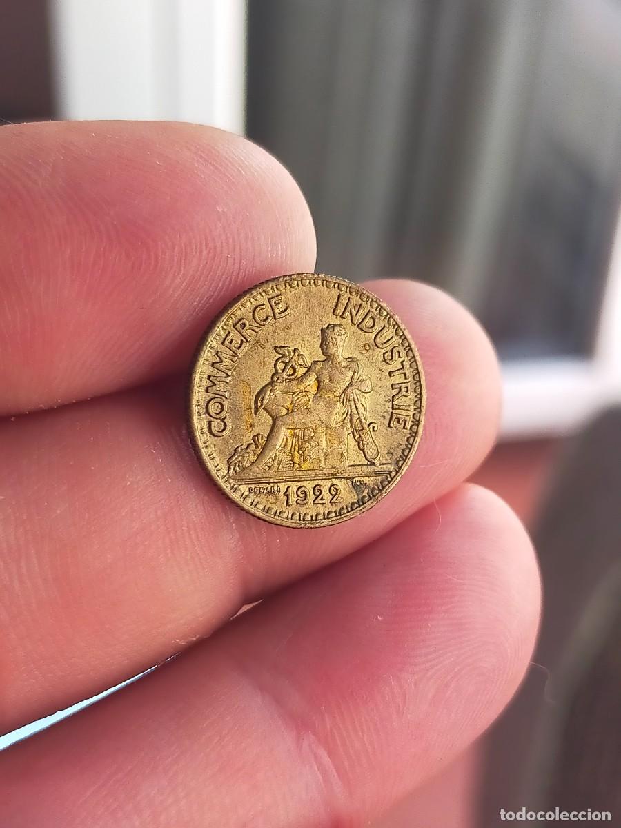 Monedas antiguas de Europa: MONEDA DE 50 CINCUENTA CENTIMOS CENTIMES FRANCIA 1922 MUY BUENA CONSERVACION