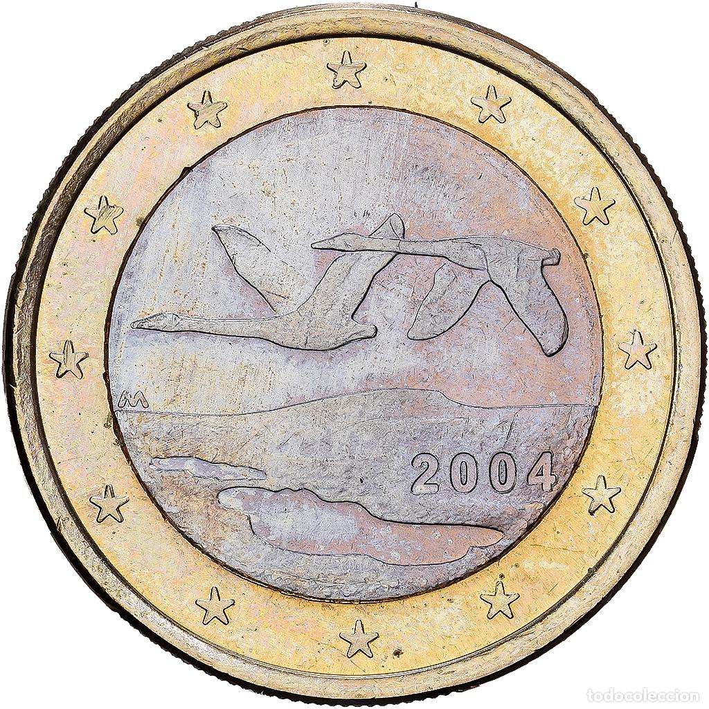Monedas antiguas de Europa: [#1530393] Finlandia, Euro, s&eacute;rie FDC, 2004, Mint of Finland, Bimet&aacute;lico, SC, KM:104