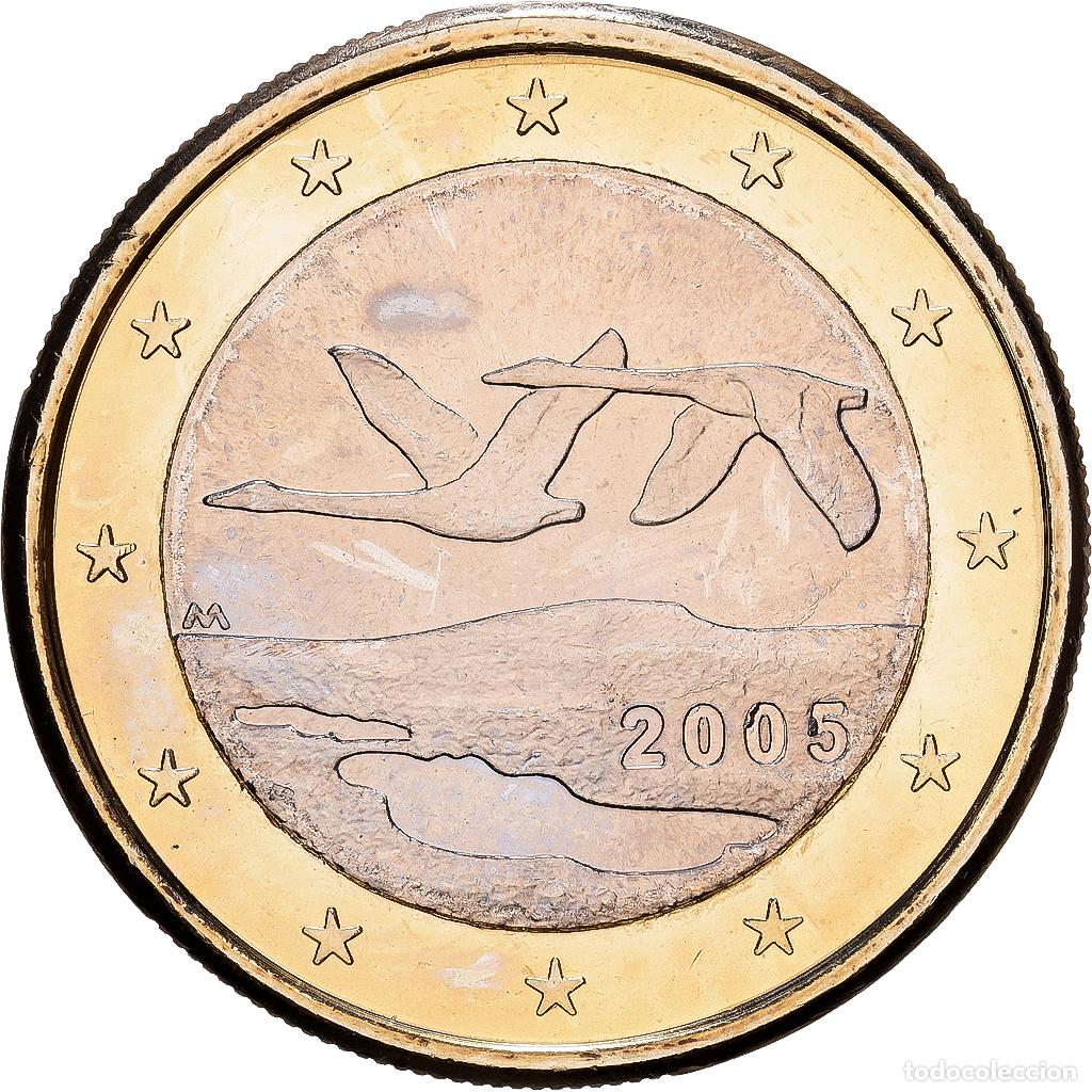 Monedas antiguas de Europa: [#1530394] Finlandia, Euro, s&eacute;rie FDC, 2005, Mint of Finland, Bimet&aacute;lico, SC, KM:104